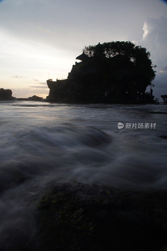 Tanah lot海滩景观